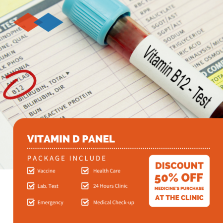 Vitamin D Panel (Calcium, Phosphorus, Vitamin D 25 Hydroxy)